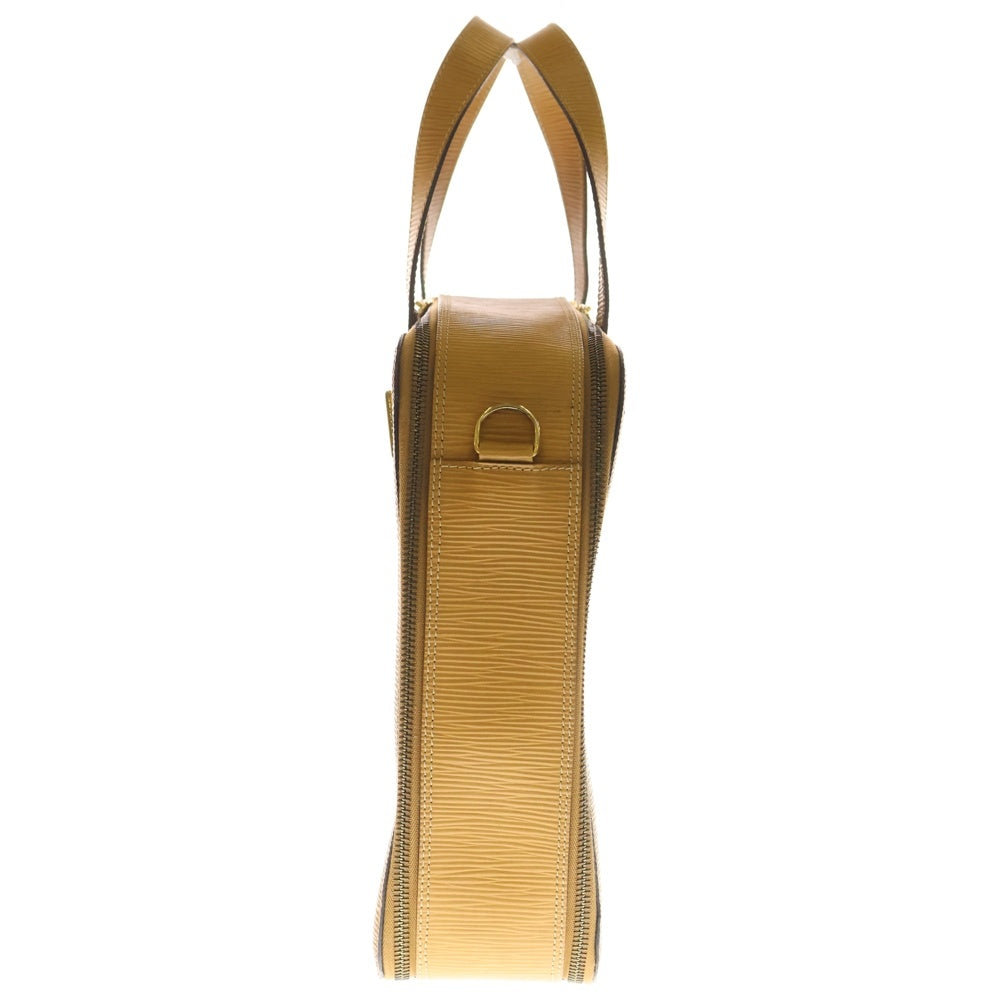 FENDI(フェンディ) 2WAYハンドバッグ ショルダーバッグ イエローブラウン レザー ゴールド金具 レディース