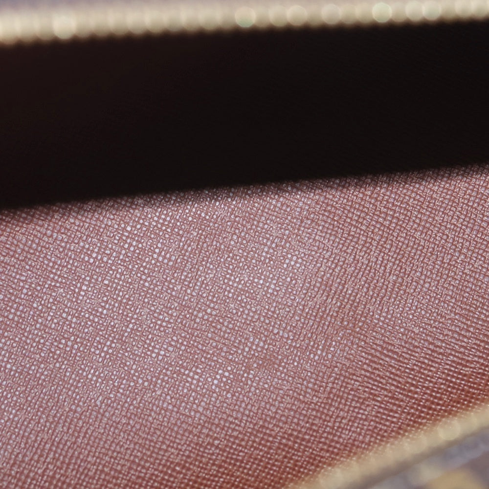 LOUIS VUITTON(ルイヴィトン) モノグラム パピヨン30 旧型 ハンドバッグ ミニバッグ ブラウン レザー×PVC M51385 ゴールド金具