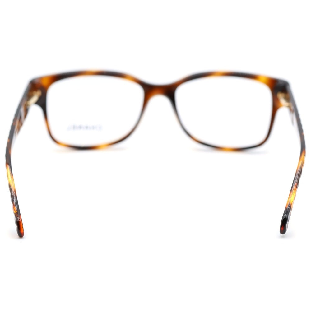 CHANEL(シャネル) ココマーク マトラッセテンプル ウェリントンフレーム クリアレンズ メガネ 眼鏡 アイウェア ブラウン 3135 c.502※度有り