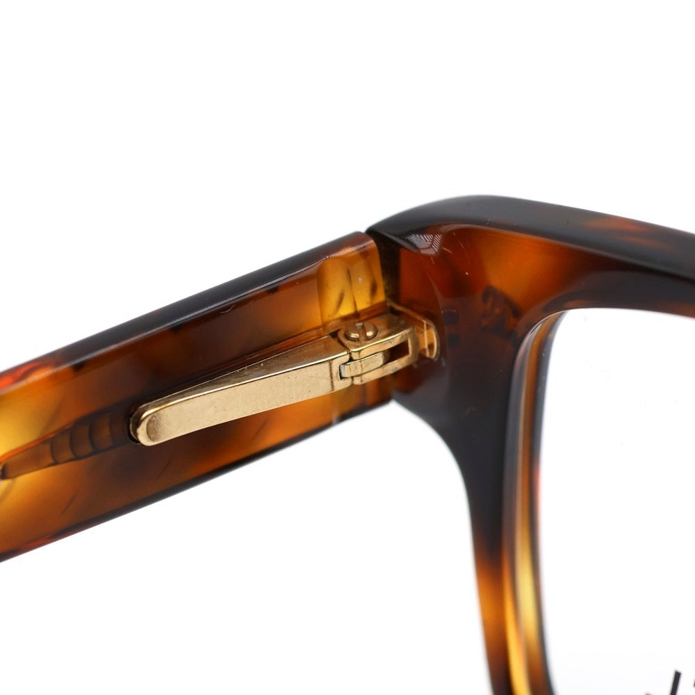 CHANEL(シャネル) ココマーク マトラッセテンプル ウェリントンフレーム クリアレンズ メガネ 眼鏡 アイウェア ブラウン 3135 c.502※度有り