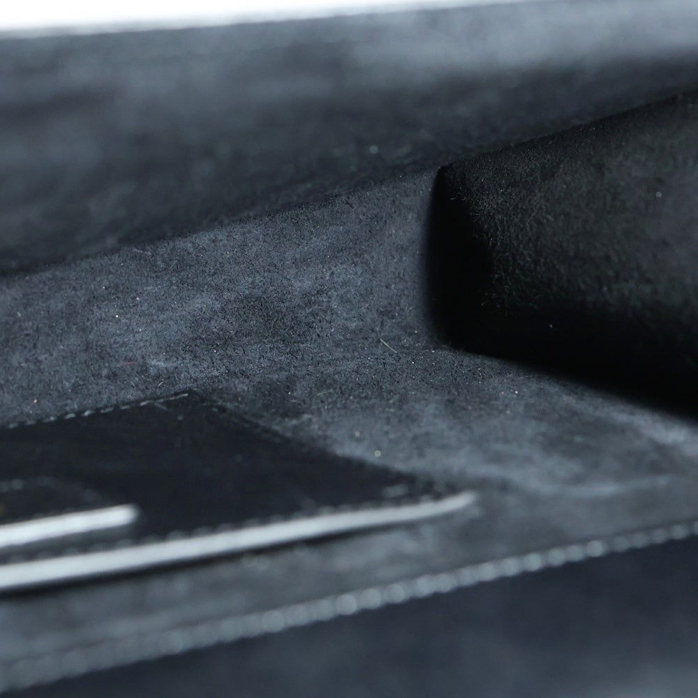 SAINT LAURENT PARIS(サンローランパリ) ケイト クラッチバッグ セカンドバッグ ケース ポーチ ブラック レザー 326079 ゴールド金具 レディース