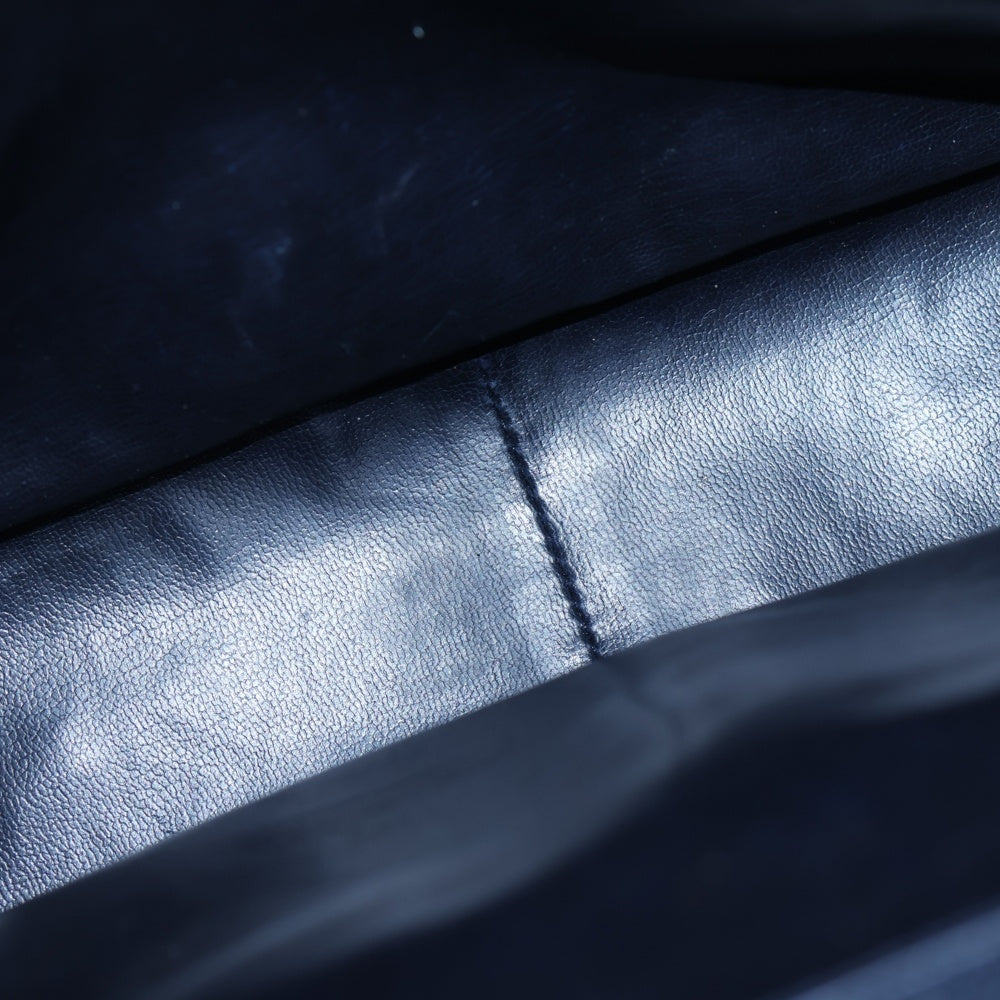 CHANEL(シャネル) マトラッセ ココボール ショルダーバッグ ネイビー キャビアスキン ゴールド金具 レディース