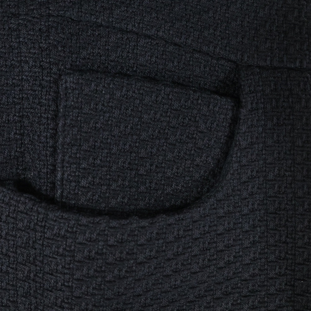 CHANEL(シャネル) 07P スプリングコレクション ココマークロゴプレート コットンレーヨン タイトミニスカート ブラック レディース P30568V20732