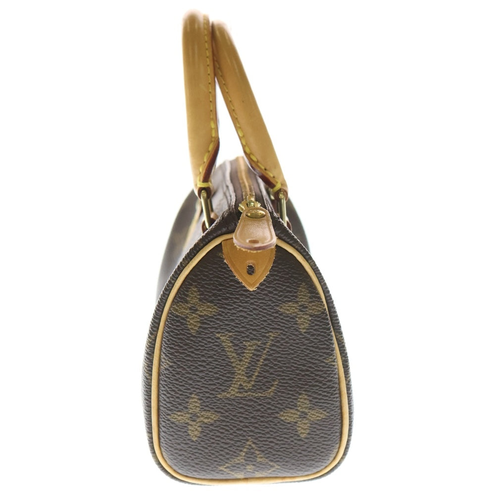 LOUIS VUITTON(ルイヴィトン) モノグラム ミニスピーディ ブラウン PVC ハンドバッグ M41534 レディース