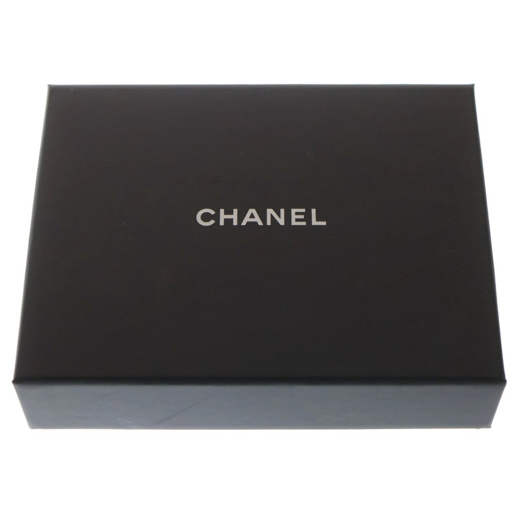 CHANEL(シャネル) ココマーク リボン バレッタ ヘアアクセ ホワイト×ブラック ベロア レディース