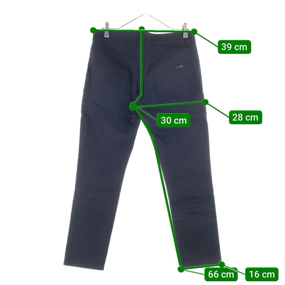 SAINT LAURENT PARIS(サンローランパリ) ストレッチ スリムスキニー デニムパンツ ジーンズ ブラック 527389