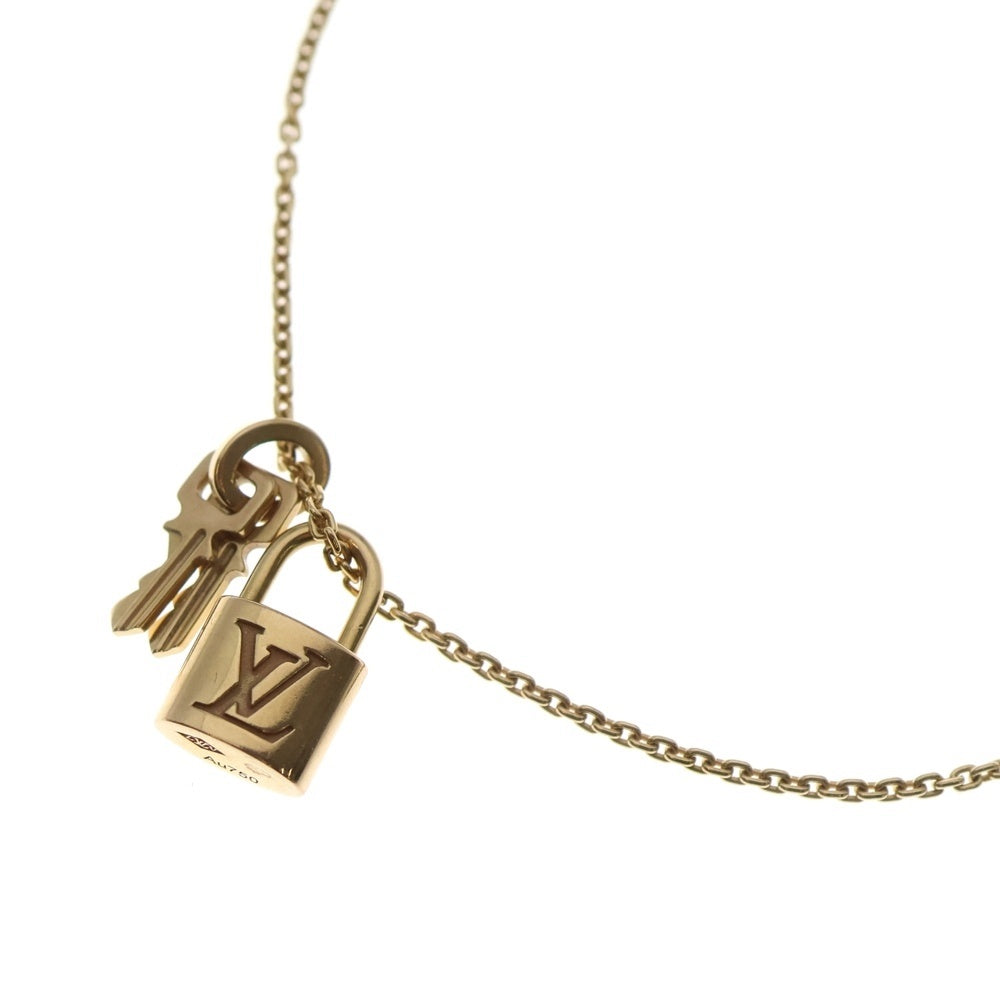 LOUIS VUITTON(ルイヴィトン) パンダンティフ ロックイット ネックレス ペンダント チェーン ゴールド Q93341