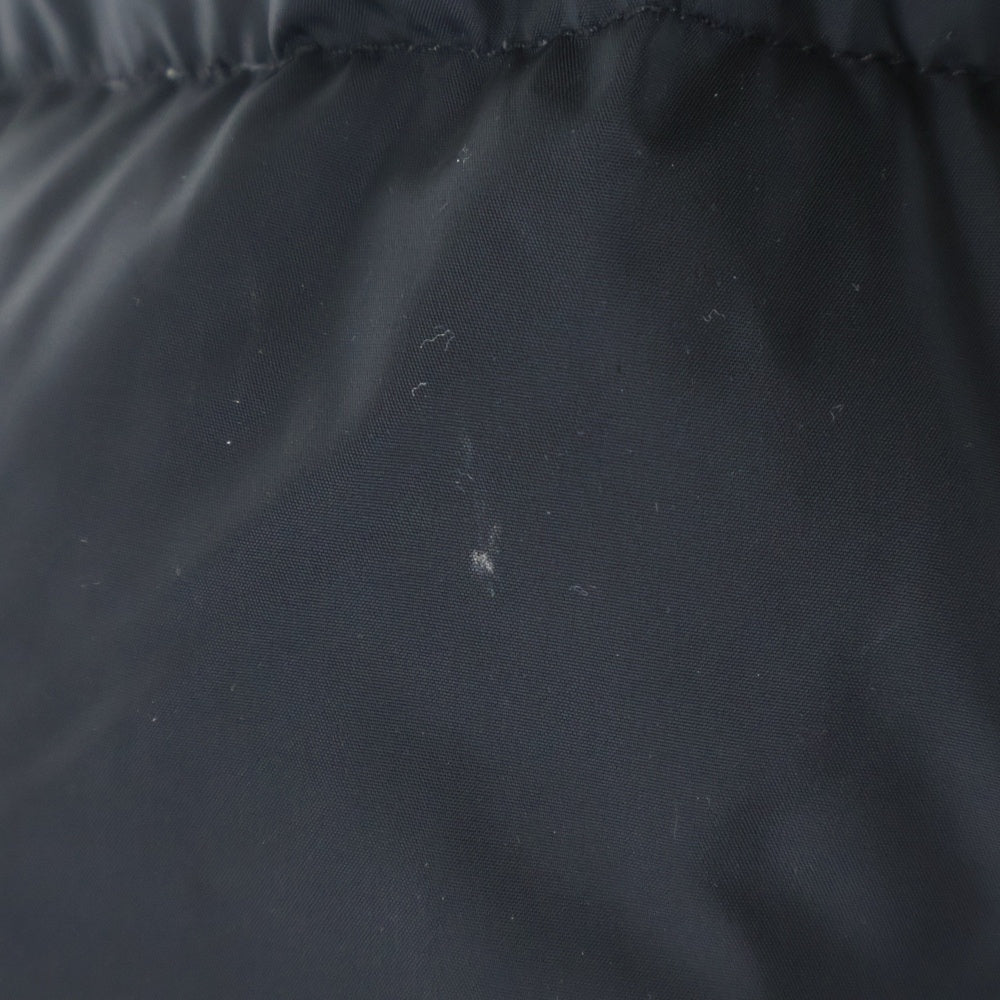 MONCLER(モンクレール) 18AW MONTCLAR モンクラー ワッペン ロゴ刺繍 フーデッド ジップアップ ダウンジャケット ブラック D20914132085 68352