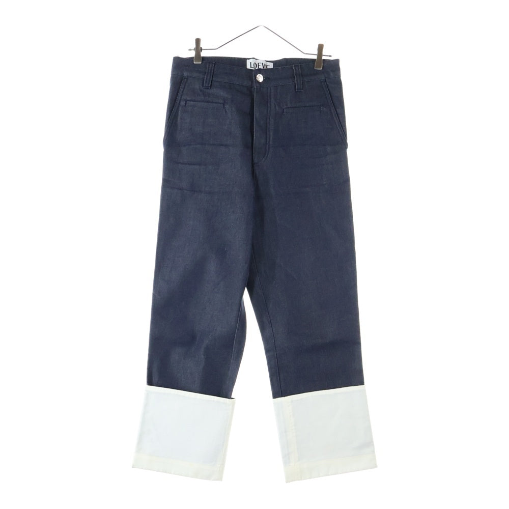 最終値下げLOEWE フィッシャーマンデニム メンズ LOEWE(ロエベ) フィッシャーマン ボタンフライ デニムパンツ ジーンズ