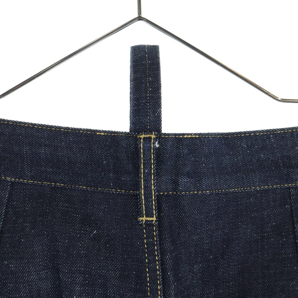 STUDIO NICHOLSON(スタジオニコルソン) PYAD セルビッチ ワイドストレート デニムパンツ ジーンズ インディゴ SNM-029