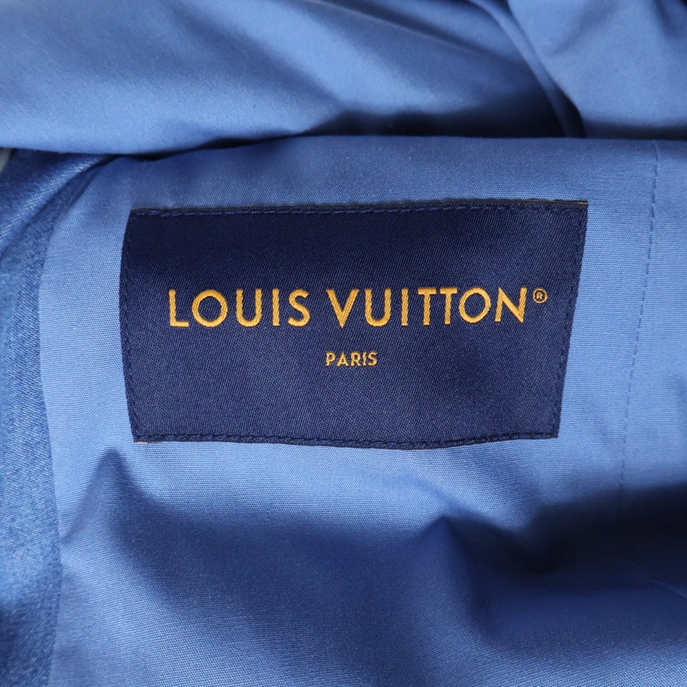 LOUIS VUITTON(ルイヴィトン) 24AWウォッシュ加工 ダブルブレスト ピークドラペル デニム テーラードジャケット インディゴ RM242MM KES HRJ21E