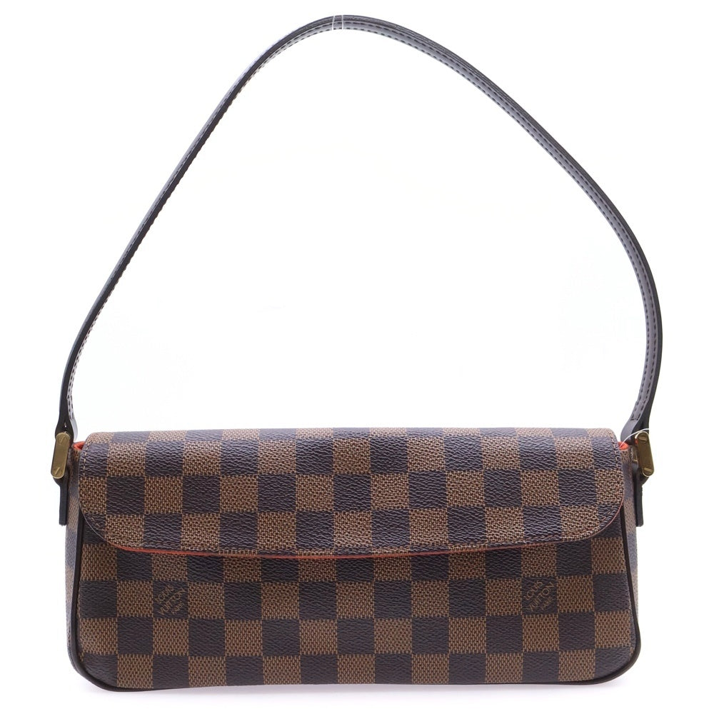 LOUIS VUITTON(ルイヴィトン) ダミエ レコレータ レザーハンドバッグ ワンショルダーバッグ ブラウン N51299 レディース