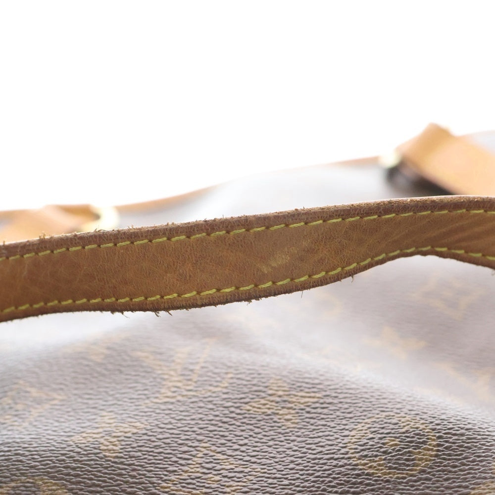 LOUIS VUITTON(ルイヴィトン) モノグラム バティニョール ヴェルティカル トートバッグ ハンドバッグ ブラウン レザー×PVC M51153 ゴールド金具 レディース