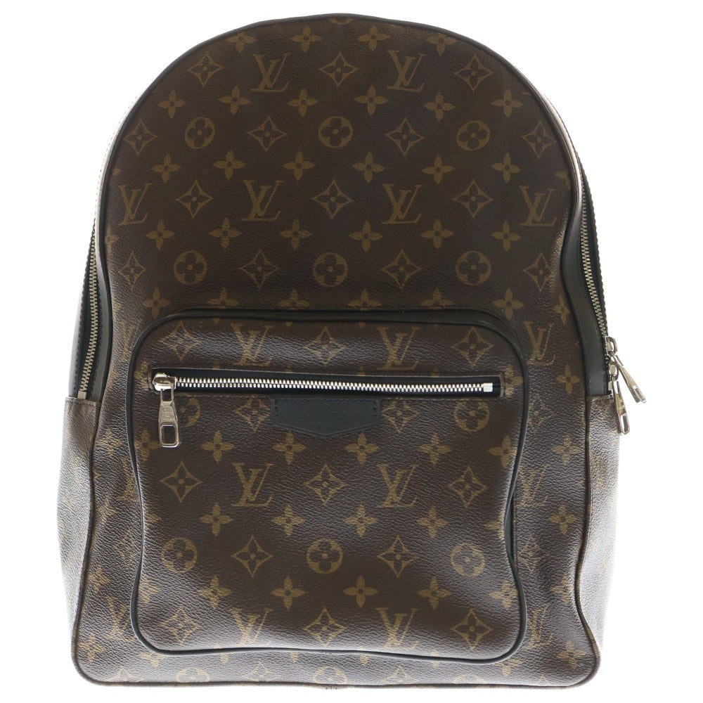 LOUIS VUITTON(ルイヴィトン) モノグラムマカサー ジョッシュ レザーバックパック リュック ブラウン M45349 レディース