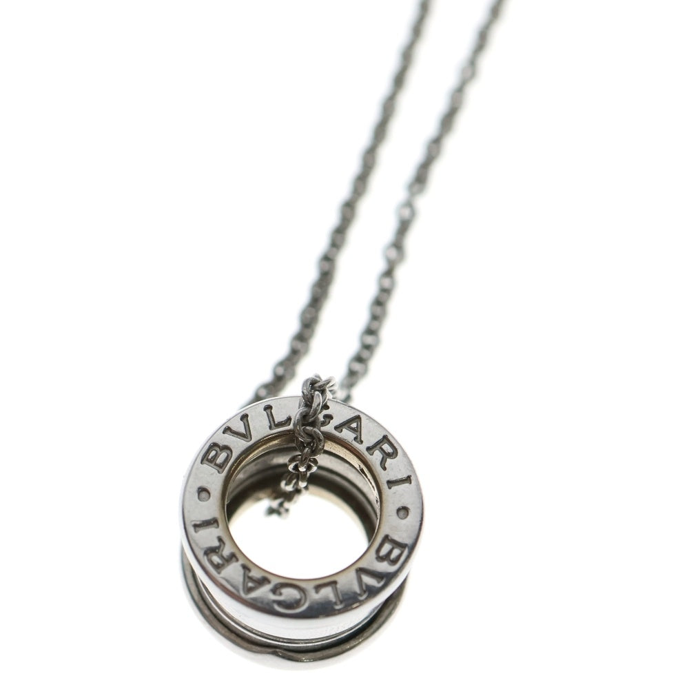 BVLGARI(ブルガリ) ビーゼロワン ネックレス Au750 K18 WG ホワイトゴールド ペンダント レディース