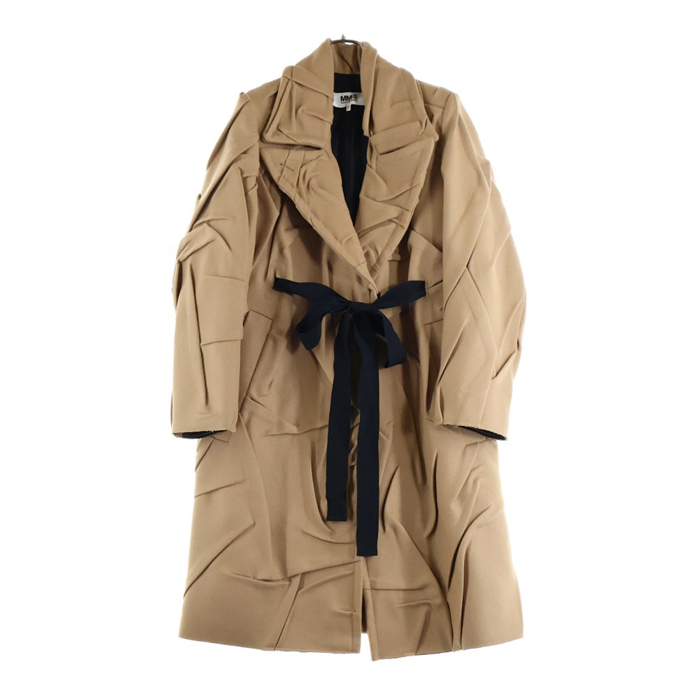 マルタンマルジェラ MaisonMargielaライトベージュコートMM6 38 YOOX Online Fashion Design Shopping