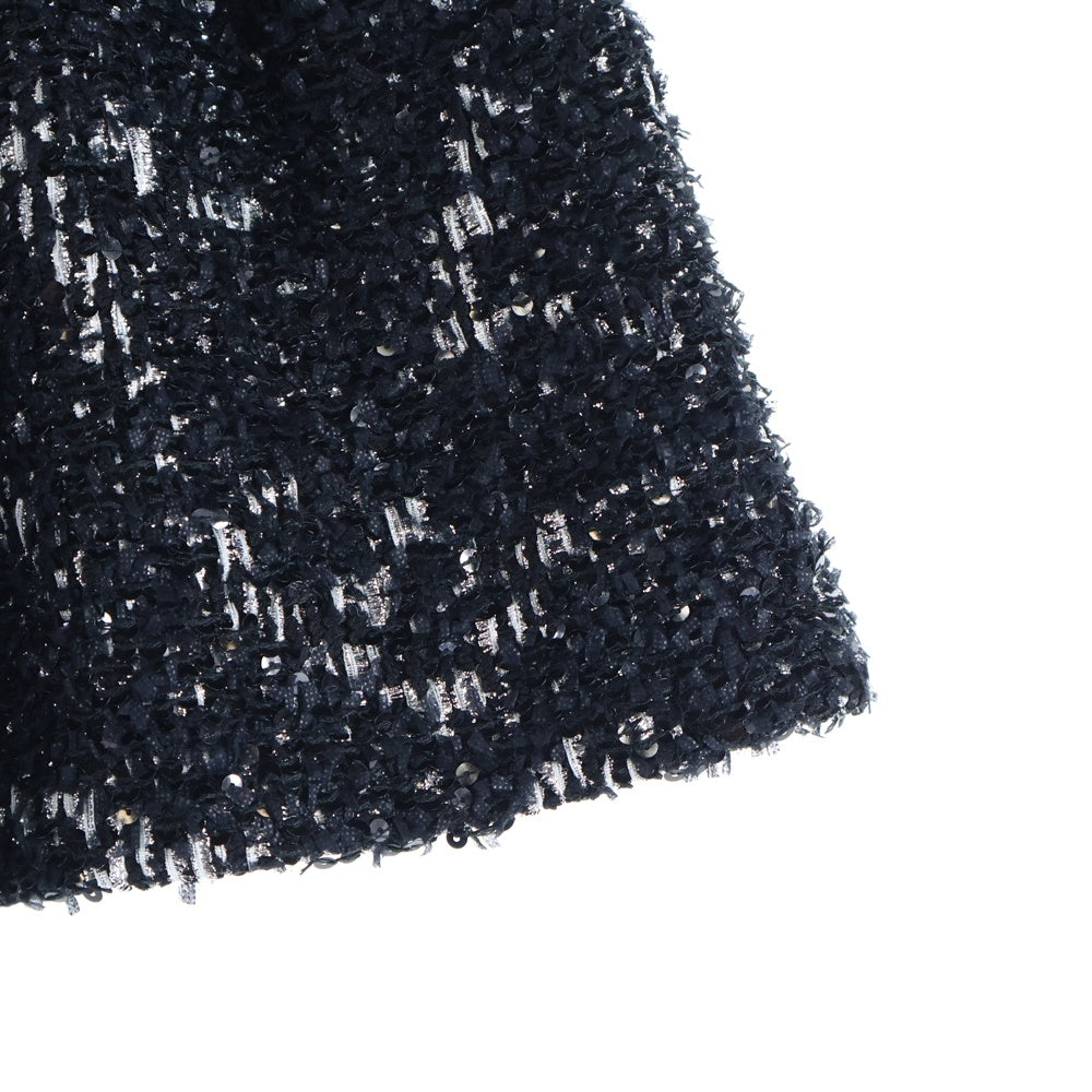 CHANEL(シャネル) 24SS スパンコール ツイードショートパンツ ブラック