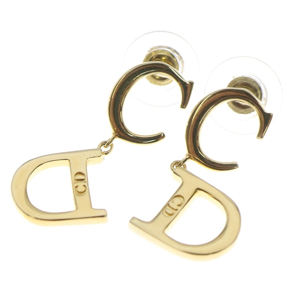 DIOR(ディオール) CDロゴ ピアス ゴールド GP