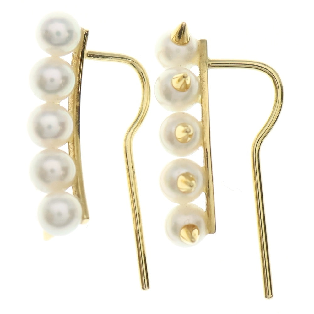 TASAKI(タサキ) デインジャー プラス パール ピアス K18 Au750 YG イエローゴールド ピアス