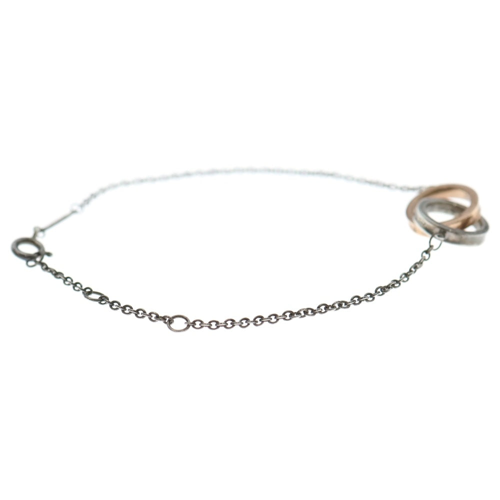 TIFFANY & Co.(ティファニー) 1837 インターロッキング サークル ブレスレット シルバー×メタル 3.2g