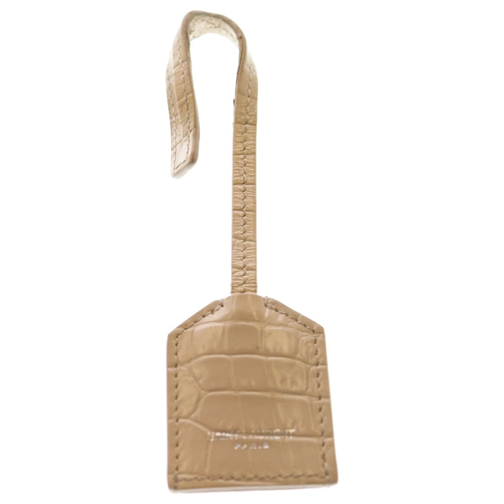 SAINT LAURENT PARIS(サンローランパリ) サンセット チェーン ショルダーバッグ ハンドバッグ アイボリー 型押しレザー 442906