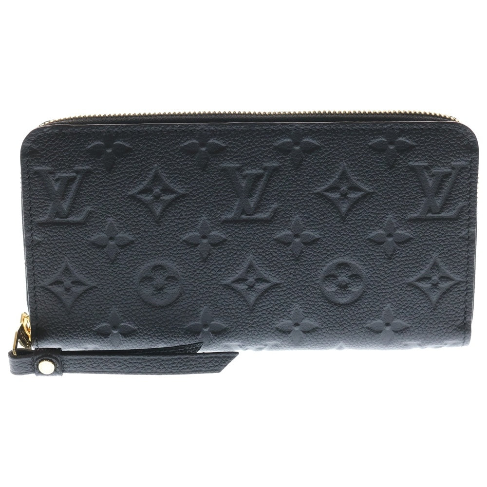 LOUIS VUITTON(ルイヴィトン) モノグラムアンプラント ジッピーウォレット ノワール M61684 ICタイプ 財布 レディース