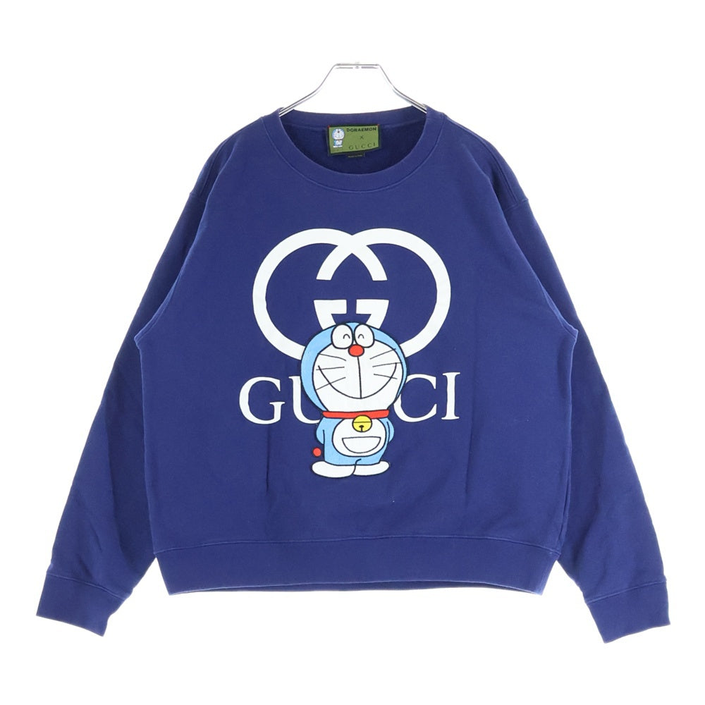GUCCI(グッチ) ×ドラえもん 刺繍 インターロッキングG ロゴプリント