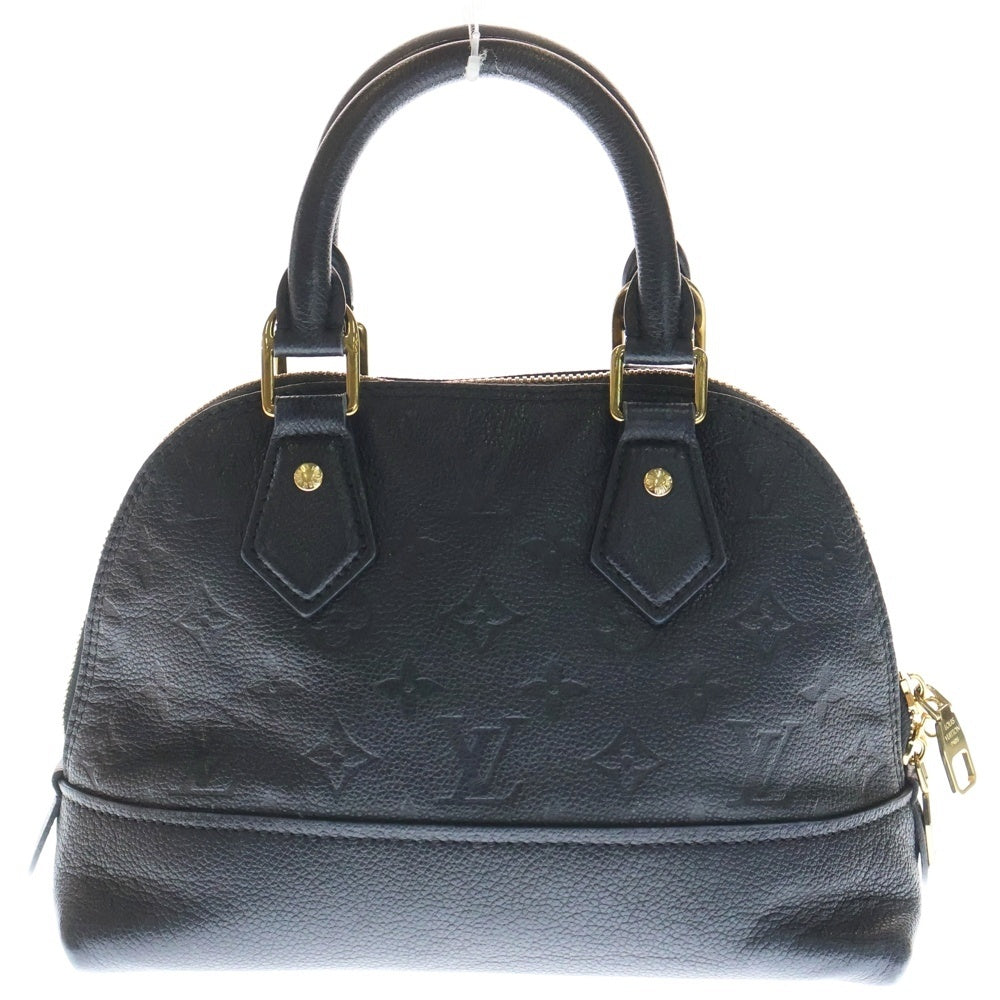 LOUIS VUITTON(ルイヴィトン) モノグラムアンプラント ネオアルマBB 2WAYバッグ ハンドバッグ ショルダーバッグ ブラック レザー M44829 ゴールド金具 レディース