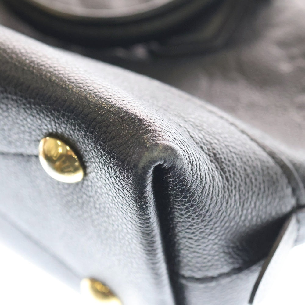 LOUIS VUITTON(ルイヴィトン) モノグラムアンプラント ネオアルマBB 2WAYバッグ ハンドバッグ ショルダーバッグ ブラック レザー M44829 ゴールド金具 レディース