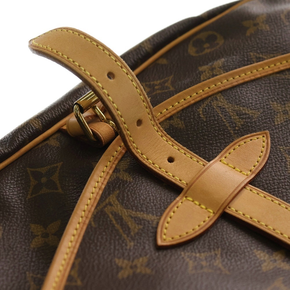 LOUIS VUITTON(ルイヴィトン) モノグラム ソミュール30 ショルダーバッグ ブラウン PVCレザー M42256 レディース