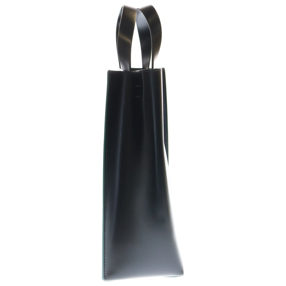 MARNI(マルニ) ミュゼオ トートバッグ 2wayショルダーバッグ ブラックレザー レディース