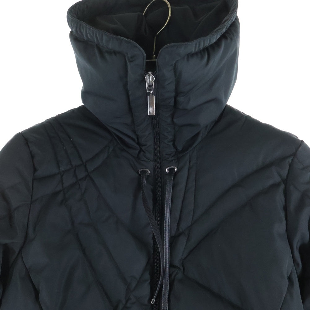 MONCLER(モンクレール) ALOES アロエス ハイネック キルティング ジップアップ ダウンジャケット ブラック レディース