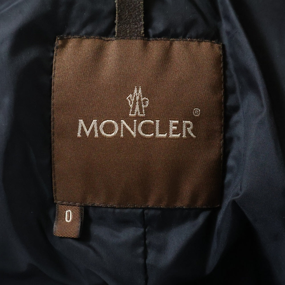 MONCLER(モンクレール) ALOES アロエス ハイネック キルティング ジップアップ ダウンジャケット ブラック レディース