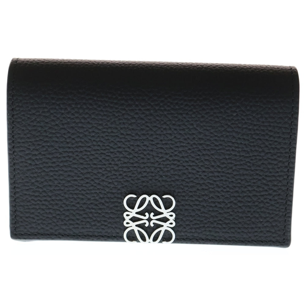 LOEWE(ロエベ) アナグラム カードケース 名刺入れ ブラック レザー