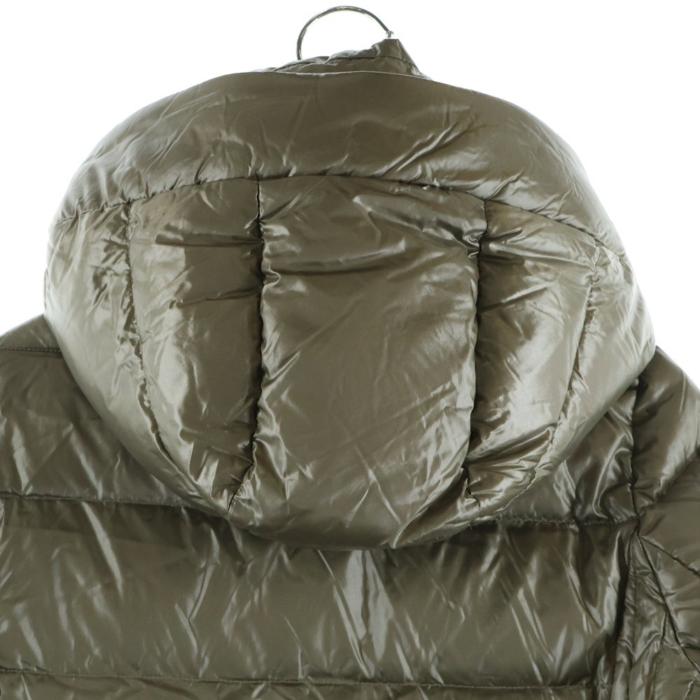 TATRAS(タトラス) BABILA バビラ フーデッド ジップアップ ダウン ロング ジャケット コート カーキ レディース LTA19A4693