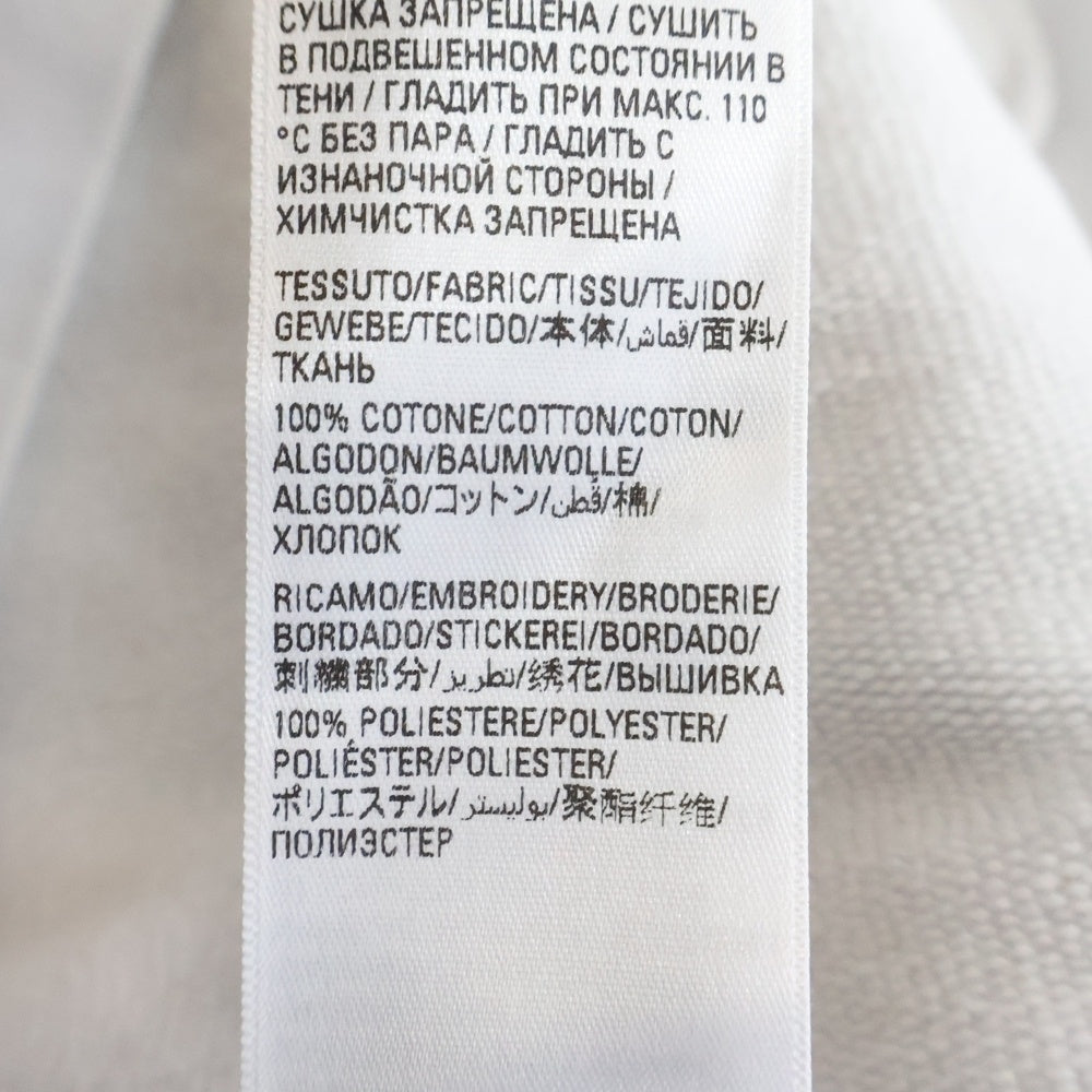 BALENCIAGA(バレンシアガ) 22AW ×adidas アディダス ロゴ刺繍 クルーネック プルオーバー スウェットトレーナー ホワイト 731777 レディース