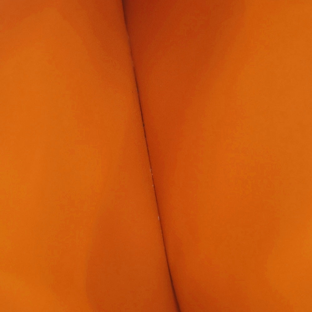 LOEWE(ロエベ) ノット フラグメントケース ブラック×オレンジ レザー ウォレット