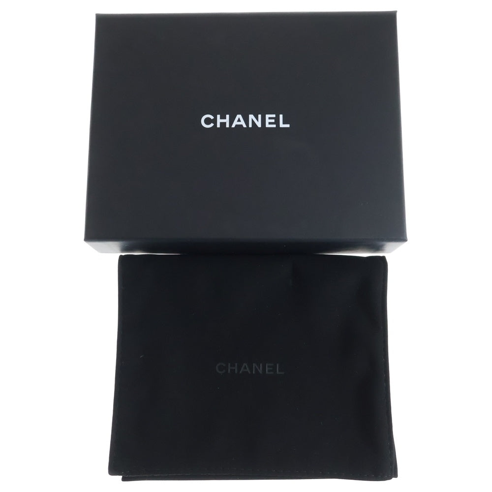 CHANEL(シャネル) マトラッセ ジップコインパース ピンク キャビアスキン ゴールド金具 レディース