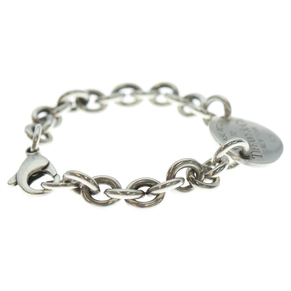 TIFFANY & Co.(ティファニー) リターントゥオーバル ブレスレット チェーン シルバー 23.9g レディース