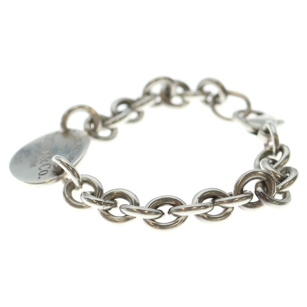 TIFFANY & Co.(ティファニー) リターントゥオーバル ブレスレット チェーン シルバー 23.9g レディース