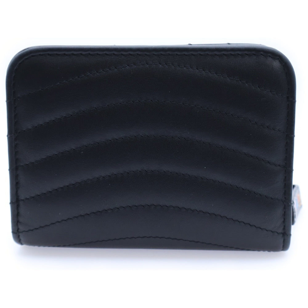 LOUIS VUITTON(ルイヴィトン) ニューウェーブ ジプト コンパクトウォレット 財布 コインケース ブラック レザー M63789 ゴールド金具 レディース