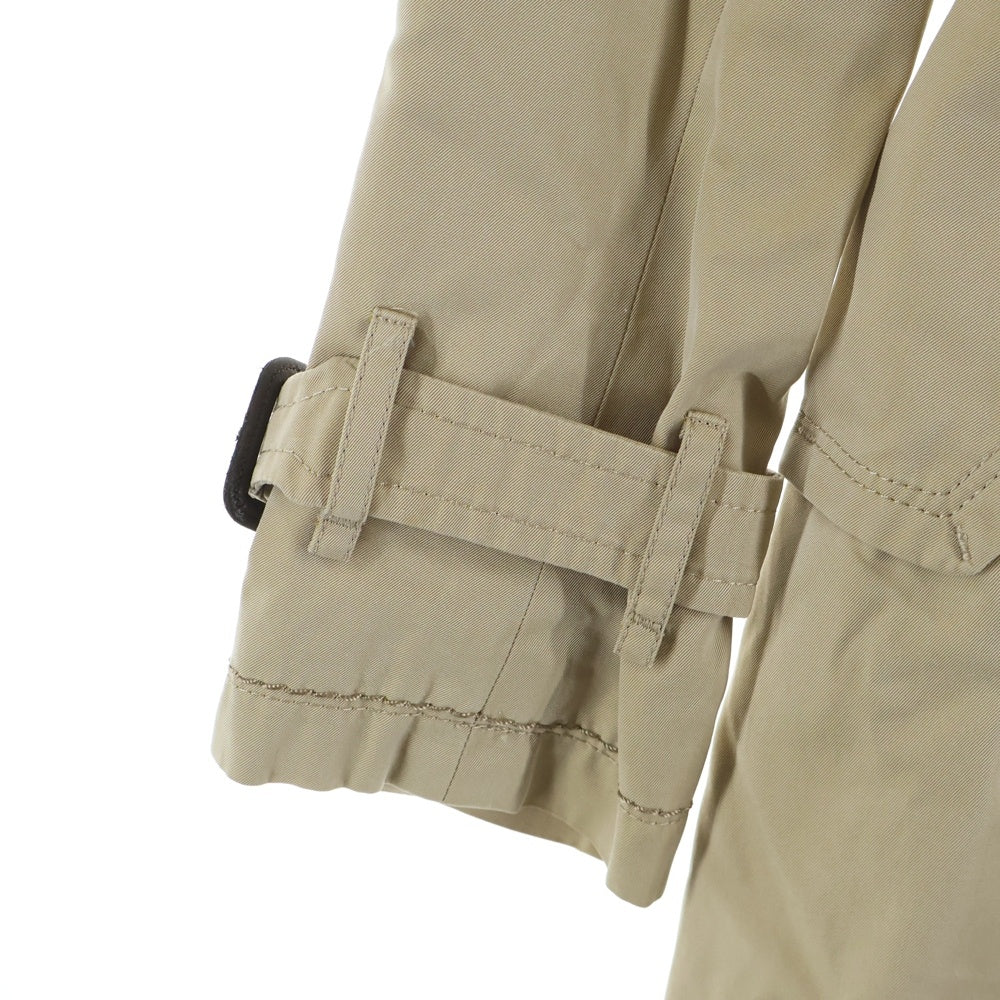 BURBERRY BLACK LABEL(バーバリー ブラックレーベル) 裏地ノバチェック総柄 コットン トレンチコート ベージュ レディース