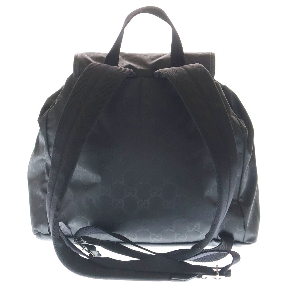 GUCCI(グッチ) GGナイロン バックパック リュック ブラック ナイロン 510343