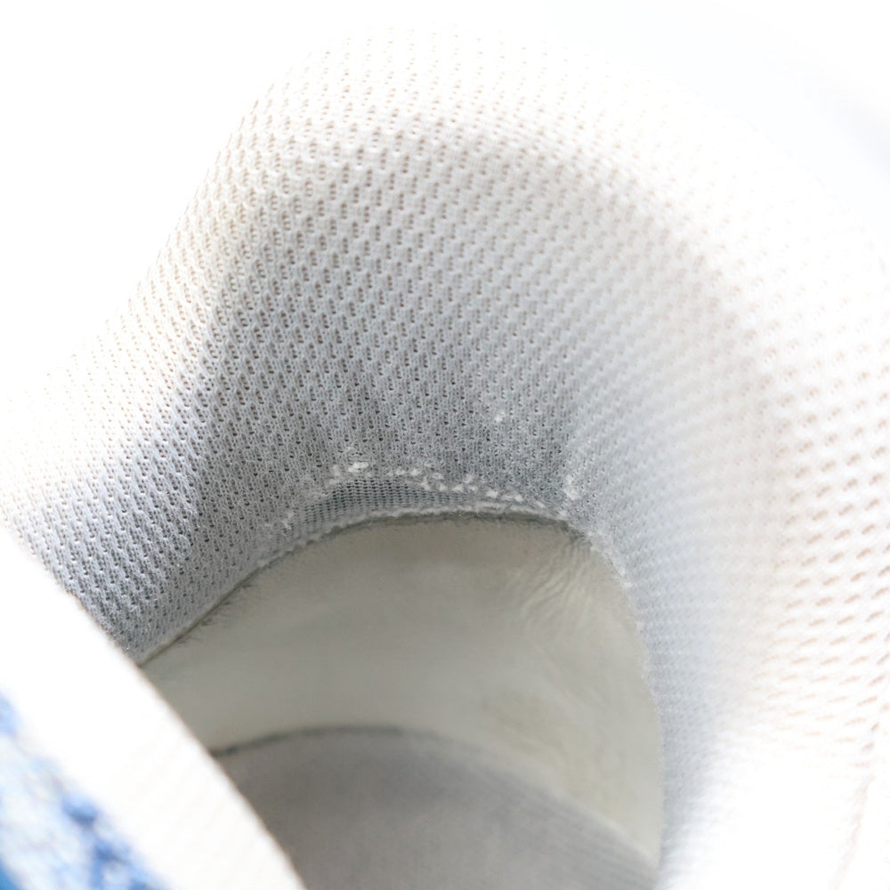 LOUIS VUITTON(ルイヴィトン) LVトレイナー ライン モノグラム デニム レースアップ ローカットシューズ スニーカー インディゴ/ホワイト 1A9JGB