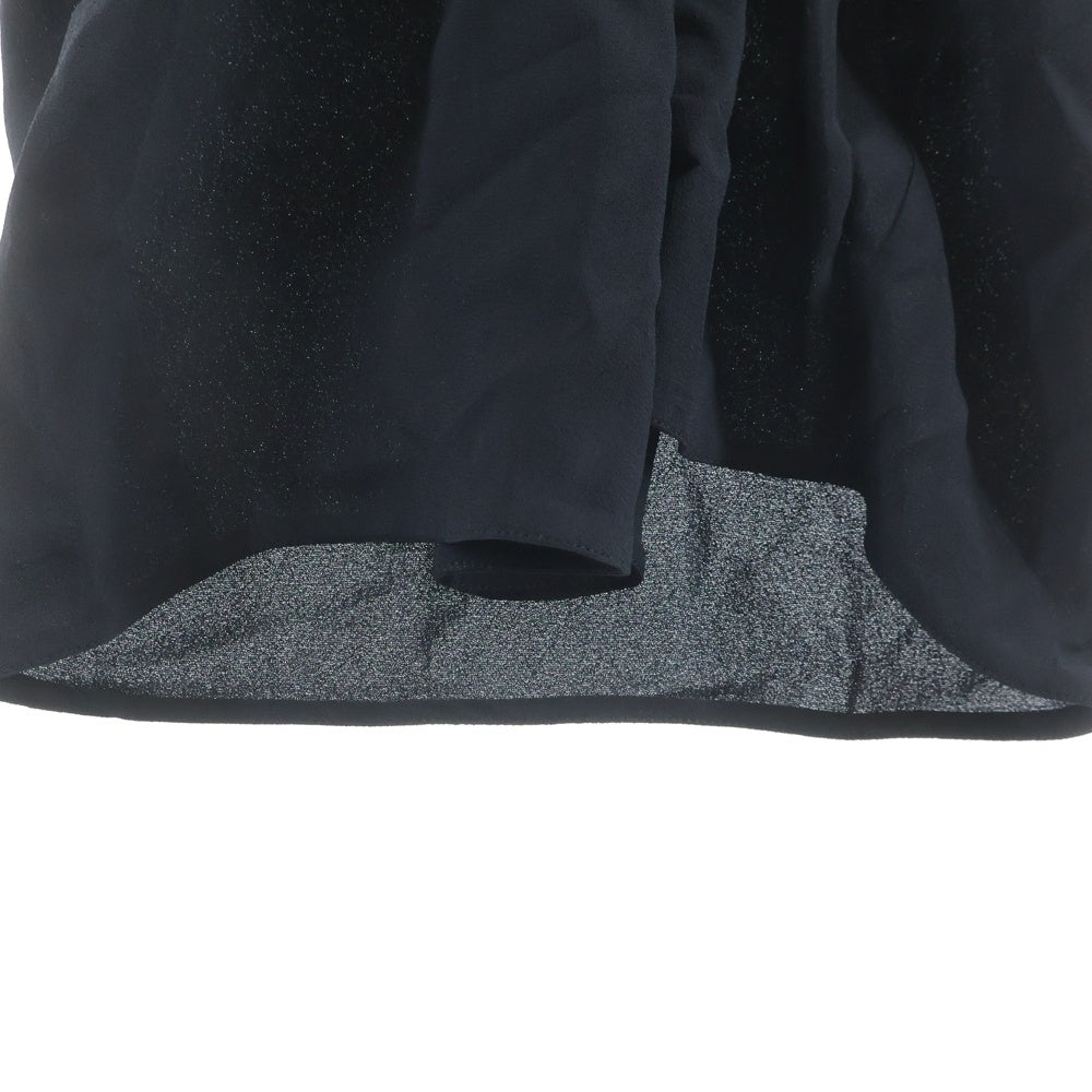 PRADA(プラダ) Sable dress サブレドレス キャミソール付ロングワンピース ブラック P3J03 レディース