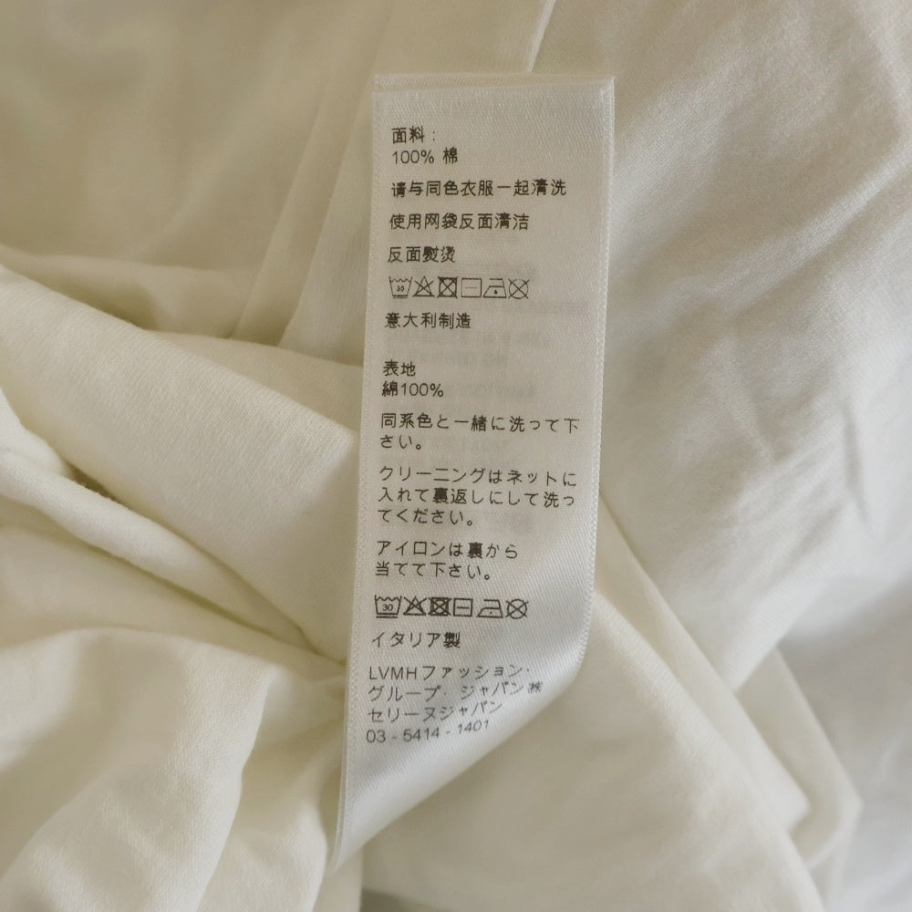 CELINE(セリーヌ) ロゴプリント クロップドTシャツ カットソー ホワイト 2X761671Q レディース