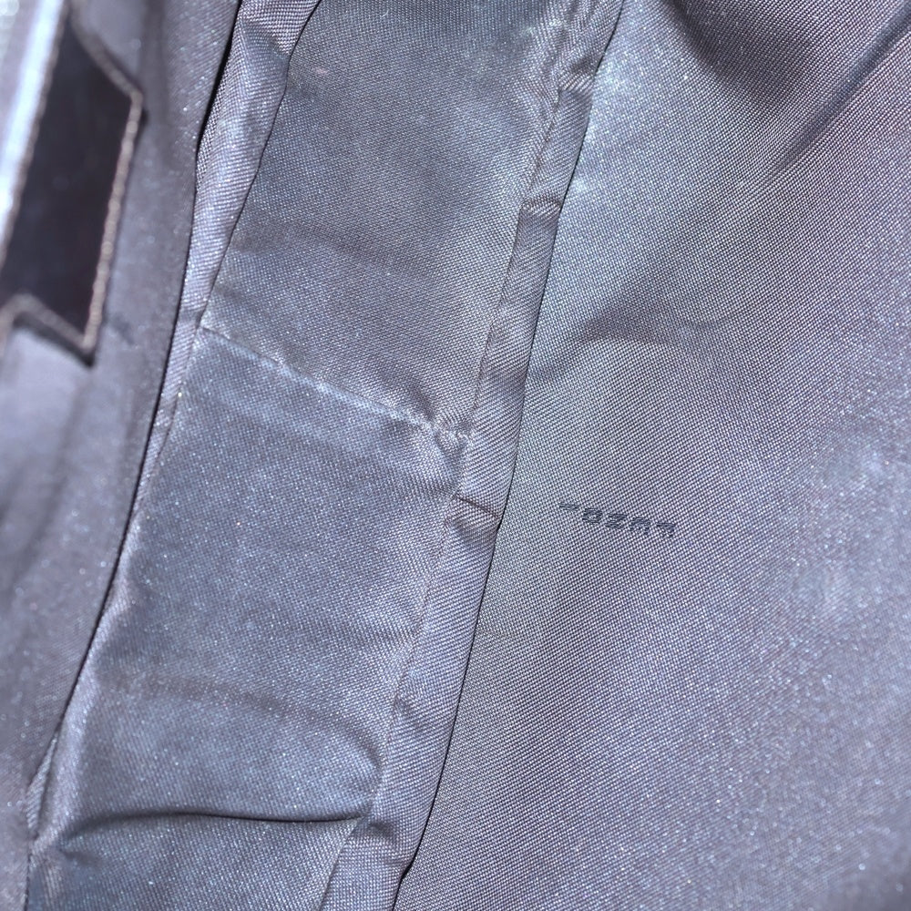 FENDI(フェンディ) ズッカ マンマ ワンショルダーバッグ ハンドバッグ ブラウン レザー×キャンバス シルバー金具 レディース