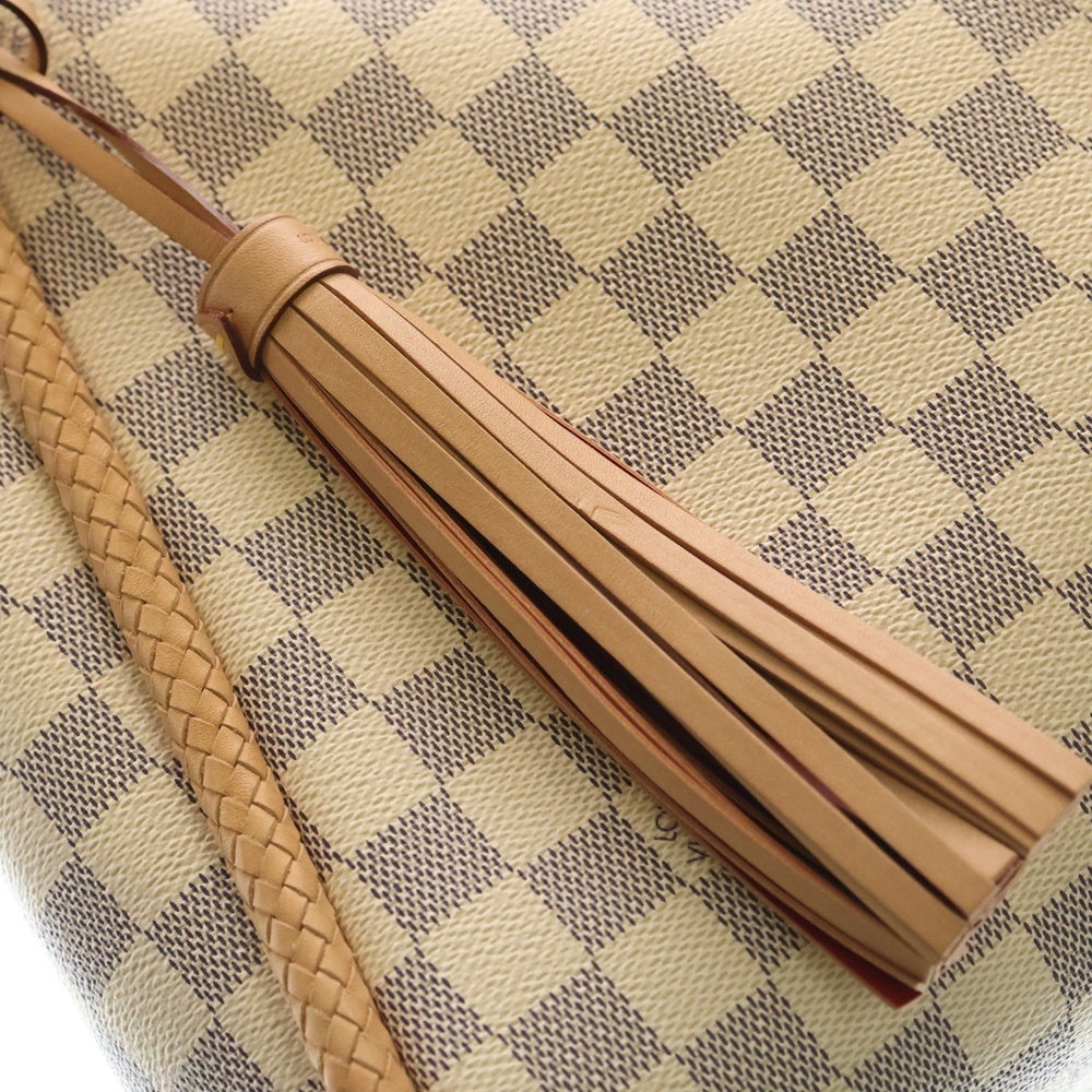 LOUIS VUITTON(ルイヴィトン) プロプリアノ ダミエ アズール PVC レザー トートバッグ ゴールド金具 アイボリー N44027 レディース