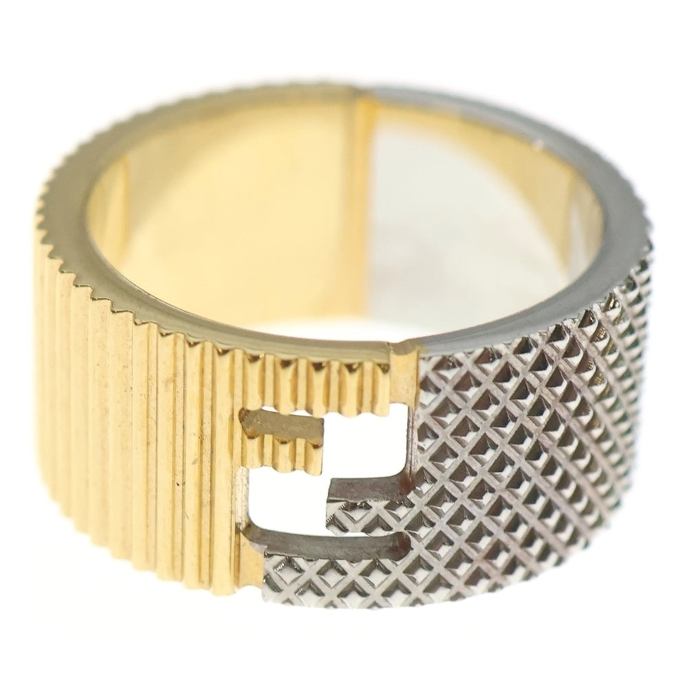 FENDI(フェンディ) リング 指輪 ゴールド×シルバー GP #XS