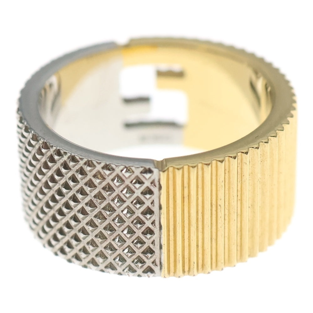 FENDI(フェンディ) リング 指輪 ゴールド×シルバー GP #XS